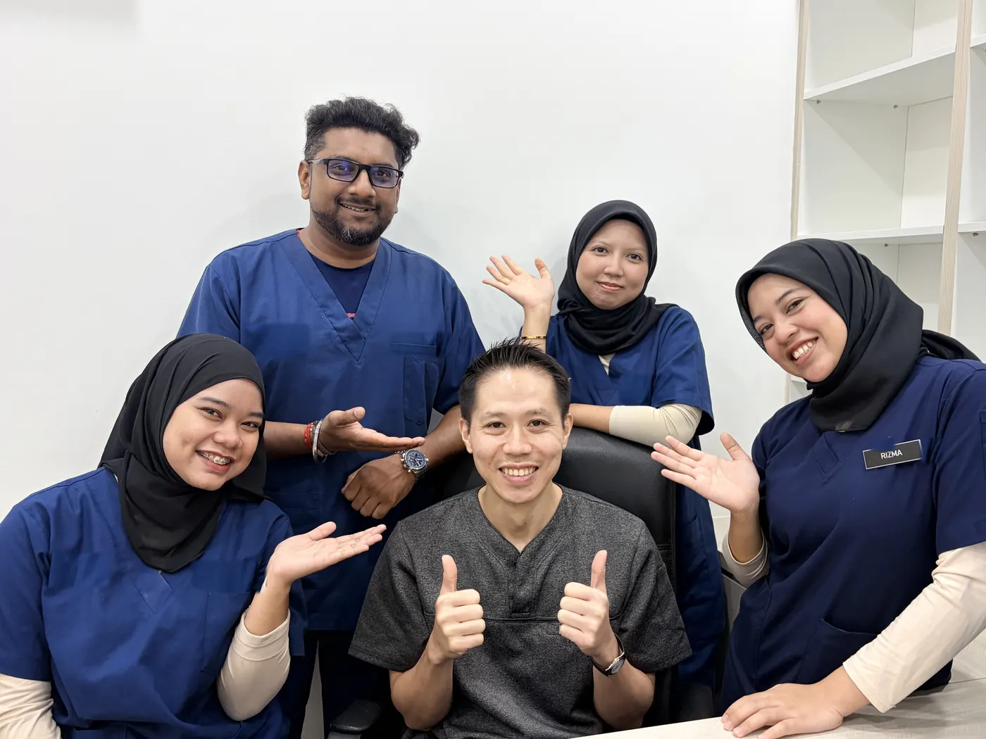 The Klinik Astracare team at our Taman Maluri clinic
