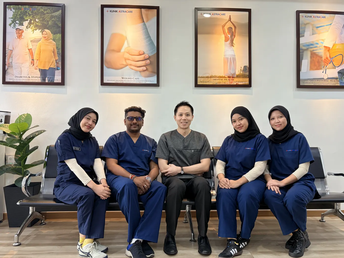 Doctors at Klinik Astracare, Taman Maluri, Cheras